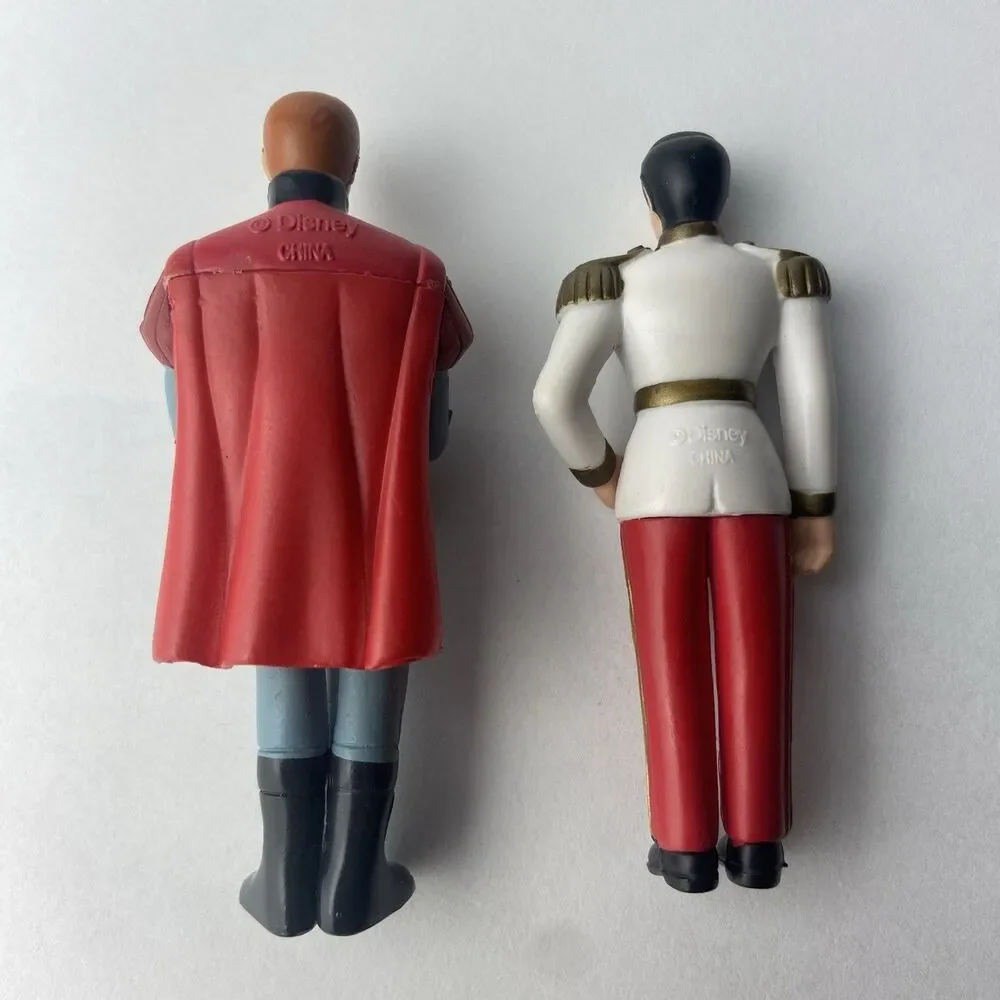 Disney Prince Phillip & Prince Charming 2 Figure Lot Or Cake Topper